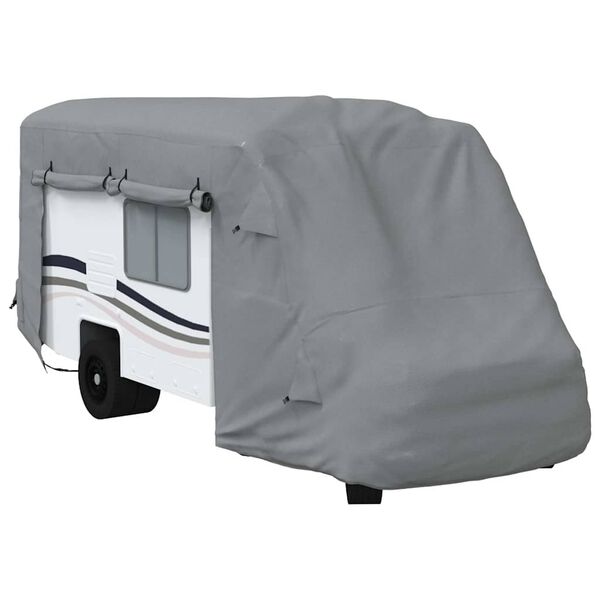 vidaXL Motorhome Covers Grey 570x235x275 cm Non-woven Fabric
