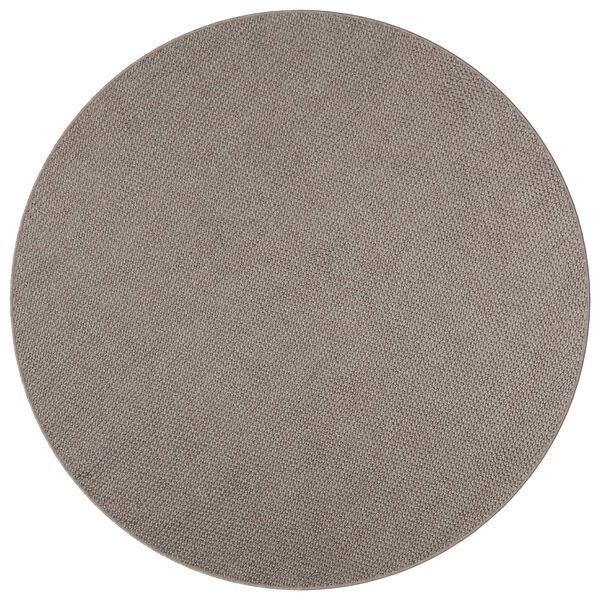 vidaXL Area Rugs Round LUGO Taupe &Oslash; 200 CM Polyester