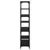 vidaXL Bookshelf Black Oak 91 x 36 x 176 cm Engineered Wood