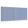vidaXL Retractable Awning Retractable Blue and White 300 x 200 cm
