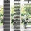 vidaXL Venetian Blind Manual Adjustable Silver Grey 150 x 50 cm PVC