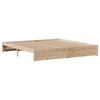vidaXL Bed Frame without Mattress 200x200 cm Solid Wood Pine