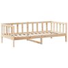 vidaXL Day Bed and Bench Set with Roof without Mattress 80x200 cm