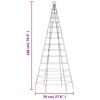 vidaXL LED Christmas Tree 200 LEDs Warm White 180 cm