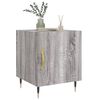 vidaXL Bedside Cabinet Grey Sonoma 40x40x50 cm Engineered Wood