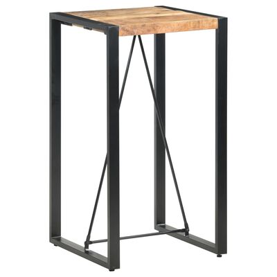 vidaXL Bar Table 60x60x110 cm Solid Mango Wood