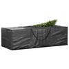 vidaXL Christmas Tree Storage Bag Black 135x40x55 cm Polyethylene