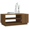 vidaXL Coffee Table Brown Oak 102x55x43 cm Engineered Wood