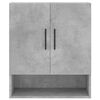 vidaXL Wall Cabinet Concrete Grey 60x31x70 cm Engineered Wood