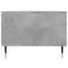 vidaXL Coffee Table Concrete Grey 60x50x36.5 cm Engineered Wood
