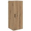 vidaXL Wall Mounted Cabinet Artisan Oak 34.5 x 34 x 90 cm