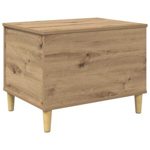 vidaXL Bedside Cabinet Artisan Oak 60 x 44.5 x 45 cm Engineered Wood