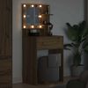 vidaXL Bedroom Dressing Tables Artisan Oak 80 x 39.6 x 135 cm