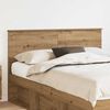 vidaXL Headboard with Headboard Artisan Oak 150 cm Engineered wood