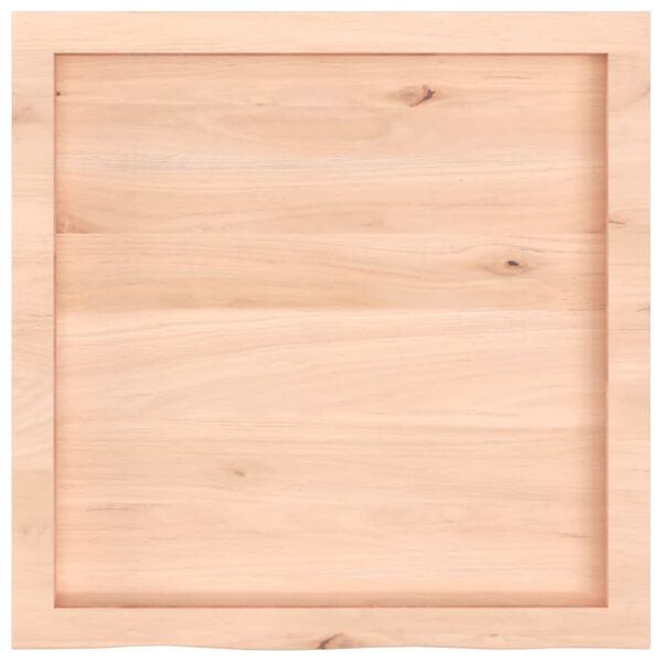 vidaXL Bathroom Countertop 60x60x(2-6) cm Untreated Solid Wood