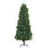 vidaXL Christmas Tree with 300 LEDs with Stand Green 240 cm PE