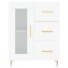vidaXL Highboard White 69.5x34x180 cm Engineered Wood