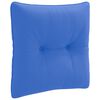 vidaXL Back Cushion PUTTEN 100% Polyester Royal Blue 40 x 40 x 10 cm