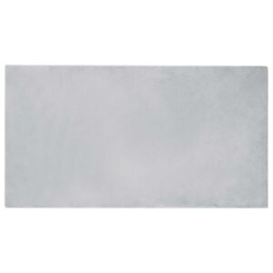 vidaXL Anti-Slip Faux Rabbit Fur Rug OLITE Grey 60 x 110 cm Polyester