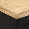 vidaXL Sideboard with 6 Drawers Rough Mango Wood