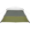 vidaXL Family Tent with LED 6-Person Light Green Quick Release