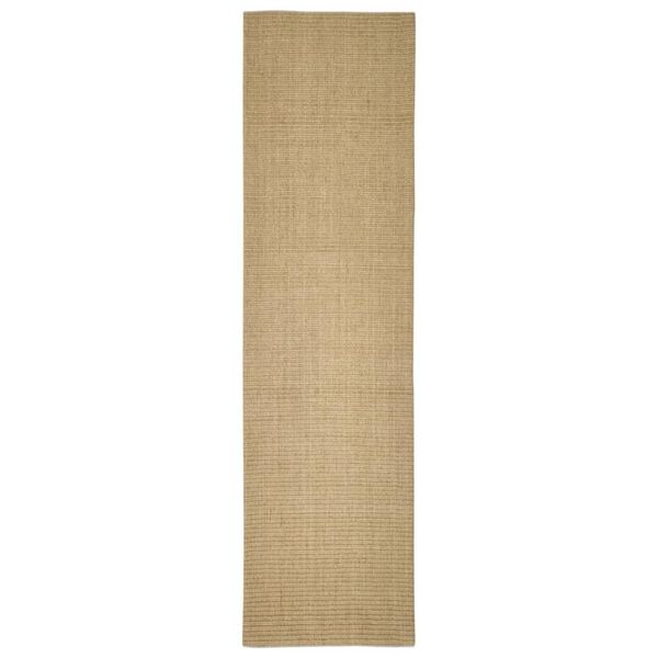 vidaXL Sisal Rug for Scratching Post 80x300 cm
