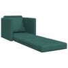 vidaXL Sofa Bed Dark Green 74 x 77 x 81 cm Velvet