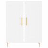 vidaXL Highboard White 69.5x34x180 cm Engineered Wood