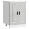 vidaXL Sink Base Cabinet "Kalmar" Concrete Grey 60x46x81.5 cm