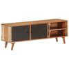 vidaXL TV Cabinet 112x30x40 cm Solid Wood Acacia