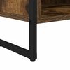vidaXL TV Cabinet Smoke Oak 100 x 36.5 x 30.5 cm Engineered Wood