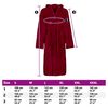 vidaXL Bathrobe KINN Red S Cotton