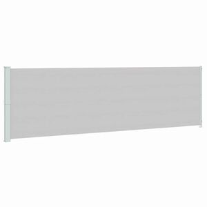 vidaXL Patio Retractable Side Awning 180x600 cm Grey
