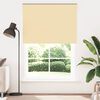 vidaXL Roller Blind Blackout Beige 160x210 cm Fabric Width 156.6 cm Polyester