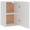vidaXL Hanging Cabinet Lyon White 39.5x31x60 cm Engineered Wood