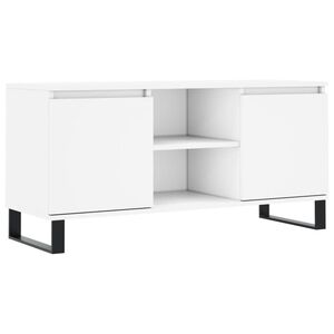 vidaXL TV Cabinet White 104x35x50 cm Engineered Wood