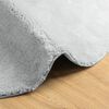 vidaXL Rug HUARTE Short Pile Soft and Washable Grey &Oslash; 100 cm