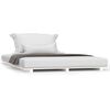 vidaXL Bed Frame without Mattress White 140x190 cm Solid Wood Pine