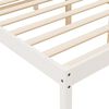 vidaXL Senior Bed without Mattress White 75x190cm Small Single