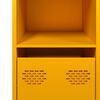 vidaXL Sideboard Mustard Yellow 101.5x39x73.5 cm Cold-rolled Steel
