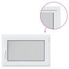 vidaXL Basement Window "RISOR" 90x70 cm Tilt&Turn DIN Right White