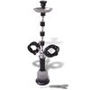 vidaXL Water Pipe/Hookah/Shisha with 2 Hoses Black XXL 83 cm