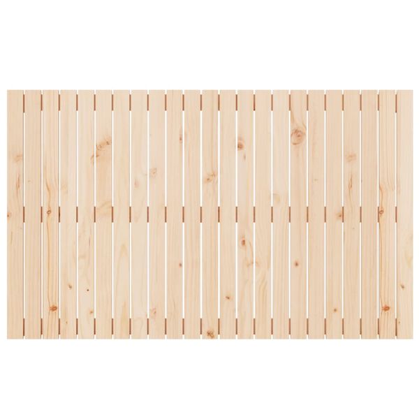 vidaXL Wall Headboard 147x3x90 cm Solid Wood Pine