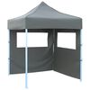 vidaXL Party Tent Folding Anthracite 200 x 200 x 315 cm Oxford Fabric