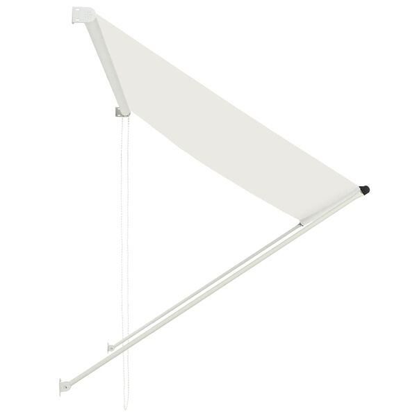 vidaXL Retractable Awning 200x150 cm Cream