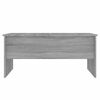 vidaXL Coffee Table Grey Sonoma 102x50.5x46.5 cm Engineered Wood