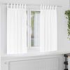 vidaXL Blackout Curtains with Rings 2 pcs Pure White 175 x 140 cm