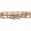 vidaXL Outdoor Sofa Set 6 pcs Natural Solid Acacia Wood