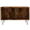 vidaXL Coffee Table Smoked Oak 60x50x36.5 cm Engineered Wood