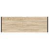 vidaXL Bathroom Furniture Set with Drawer Sonoma Oak Engineered Wood